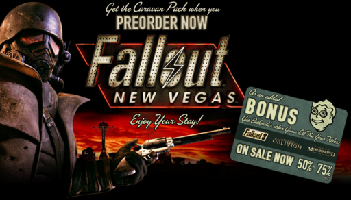 Fallout: New Vegas - Bethesda Weekend в Steam! Предзаказ New Vegas, Караваны, Fallout 3: GotY Edition по цене джевела и многое другое.